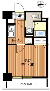 GENOVIA西川口II【4階】の間取り