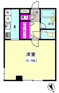 トミー戸越【3階】の間取り