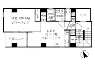 パークビュー南青山【4階】の間取り