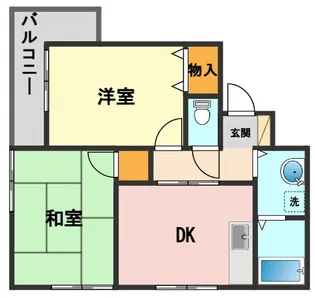カーサセブン【1階】の間取り