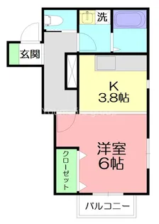 レパード板戸【1階】の間取り