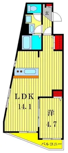 LCプレイス【3階】の間取り