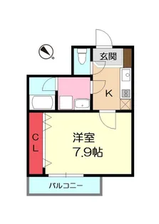 センプリーチェ ラ ヴィータ【2階】の間取り