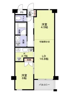 K-house【4階】の間取り