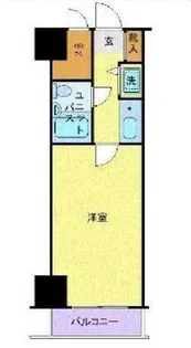 ルイシャトレ恵比寿【3階】の間取り