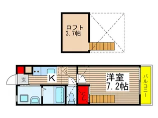 CUORE【2階】の間取り