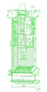メインステージ横濱伊勢佐木2【7階】の間取り
