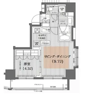 ガーラ・レジデンス文京白山【3階】の間取り