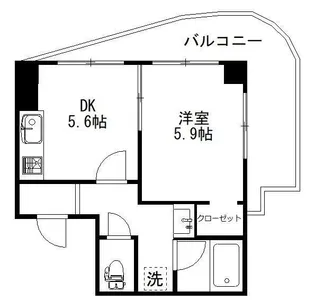 ヴィラデステKOSUGE【3階】の間取り