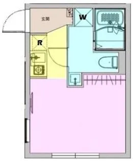 JAGA五反野【2階】の間取り