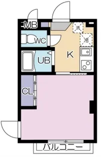 ラシェルII【3階】の間取り