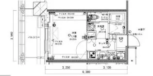 Brillia Tower 浜離宮【12階】の間取り