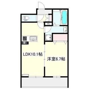 リコルテ ブリーズ花川【1階】の間取り