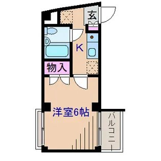 メゾン・ド・プラウ【1階】の間取り