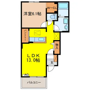サンロード・T【1階】の間取り
