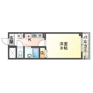 エル古川【3階】の間取り