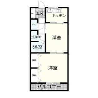 ミントハウスII【2階】の間取り