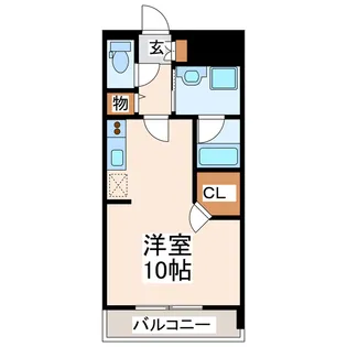 フェアリーズ白山【9階】の間取り