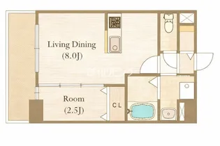 MODERN PALAZZO 長崎Central【3階】の間取り