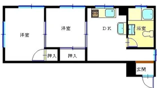 セントラルビル【3階】の間取り