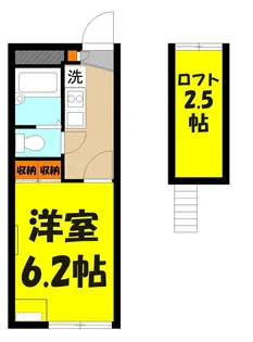 メルベーユ【1階】の間取り