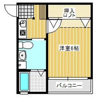 ウィングコート幸手【2階】の間取り