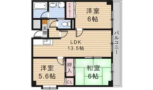 ステラハイム【3階】の間取り