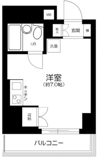 Terrazza Est【12階】の間取り