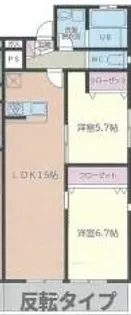 Blomljud(ブロムユード)【2階】の間取り