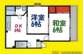 メゾンクレスト【3階】の間取り