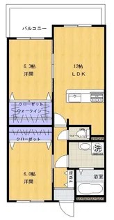 スターマンション【1階】の間取り
