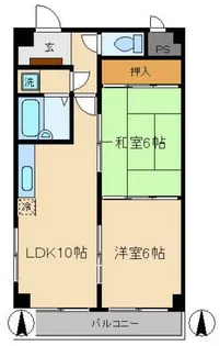木町通TKビル【4階】の間取り
