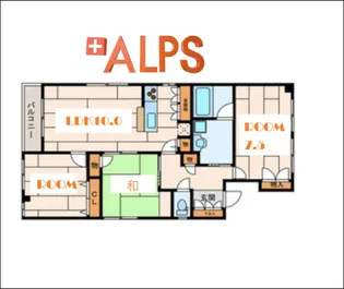 丸橋ビル【3階】の間取り