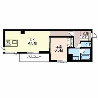 グランセントラル ミラまち【3階】の間取り