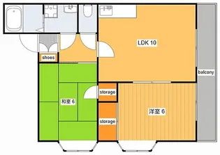 セピア大町【1階】の間取り