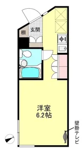 MANA APARTMENT【1階】の間取り