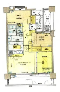 アーバンビュー西津田【4階】の間取り