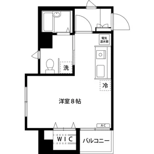 ホワイトヒルズ N【3階】の間取り