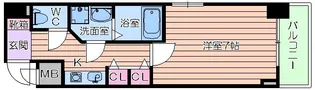 サムティ中之島公園南【5階】の間取り