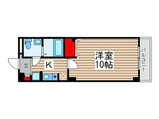 ブルーメ【3階】の間取り