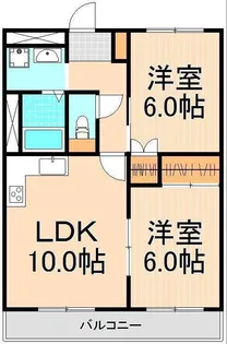 ロイヤルパークマンションA棟【1階】の間取り