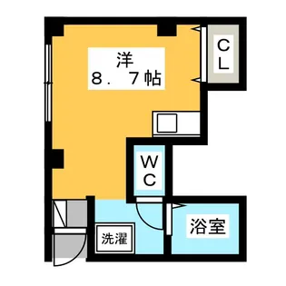 カサベルデ【1階】の間取り