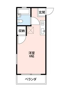 コーモラント新杉田【2階】の間取り