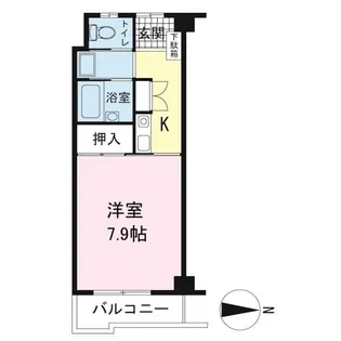 アレグリア【3階】の間取り