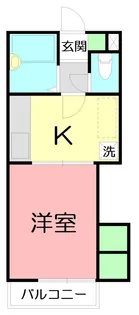 燦ハイム【2階】の間取り