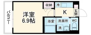 En 前原【1階】の間取り