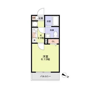 miam幕張【2階】の間取り