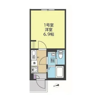 The Cove【1階】の間取り