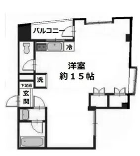 ハーミテイジ【3階】の間取り