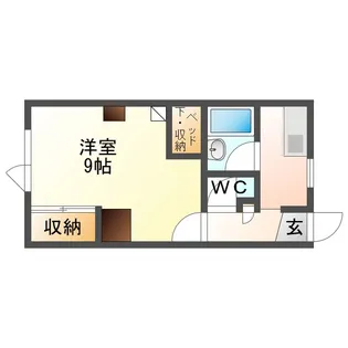 ポピーハイツ【2階】の間取り